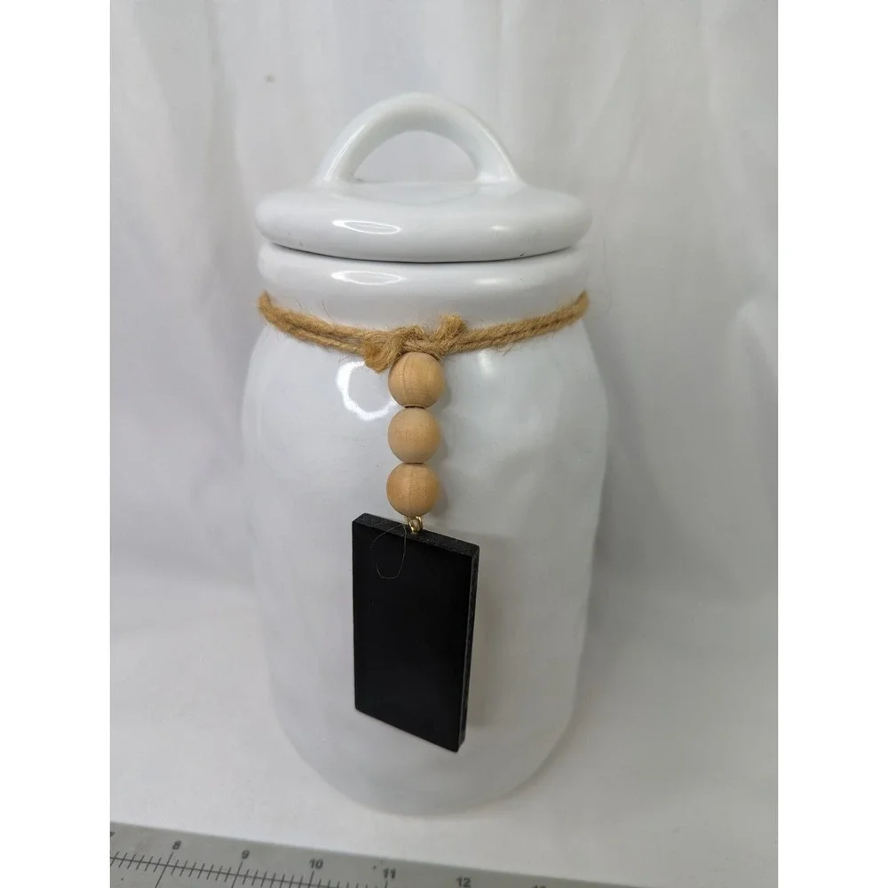 Pier 1 Imports White Canister Replacement Medium‎